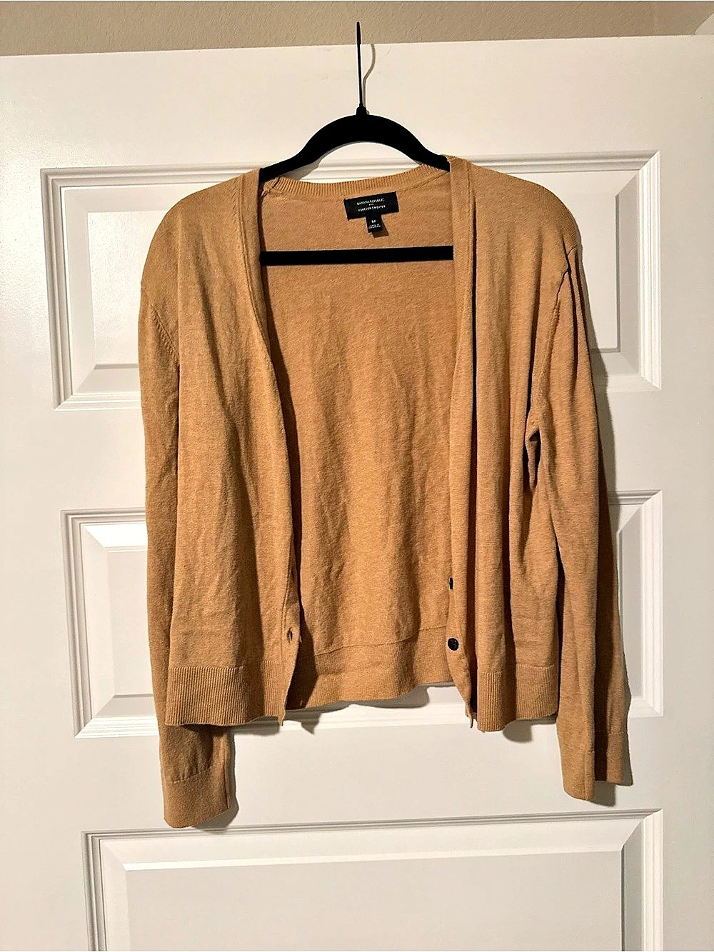 Banana Republic Open Front Cardigan in Brown Size Medium